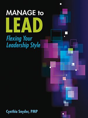 cover image of Manage to Lead